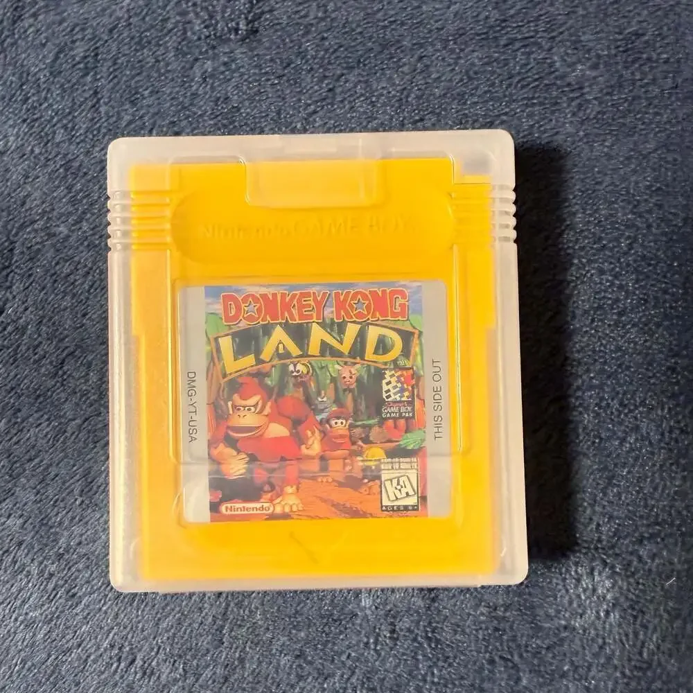 Donkey Kong Land Nintendo Game Boy Vintage Authentic Cartridge Platform Gameboy